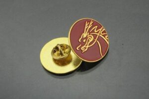 Customized badge accessories butterfly hat why choose copper? in custom design