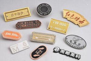 Enamel badges in custom design