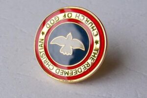 Enterprise metal badges are customized with what materials