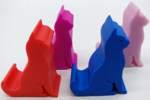 Silica gel mobile phone stand