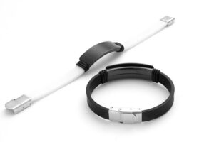 The silicone bracelet