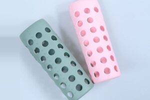 Silicone thermos cup holder