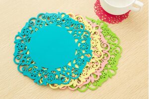 The silicone cup mat