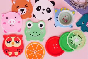 Silicone eco-friendly coasters