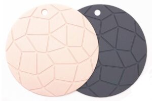 Silicone fashion coasters