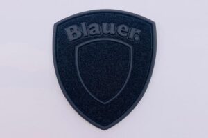 Velcro stereo label