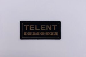 Environmental protection plastic label