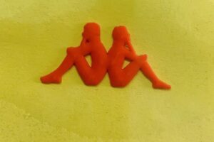 Soft glue very hot mark