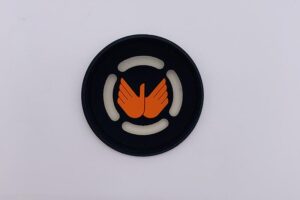 Soft leather label for gloves