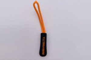 Soft rubber zipper head