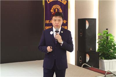 Shenzhen Lions Club 2017-2018 certified lion guide training and lion guide internal training started smoothly news 图7张