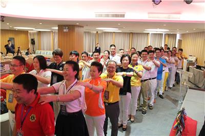 Shenzhen Lions Club 2017-2018 certified lion guide training and lion guide internal training started smoothly news 图14张