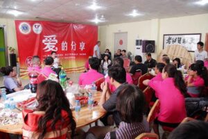 Communication of heart, sharing of love