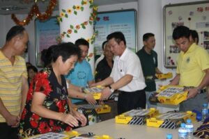 The Silver Lake Service team visited the disabled