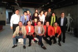 Birthday meeting of High-tech Service Team in January 2013