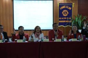 Lions Club shenzhen held its third board meeting for 2014-2015