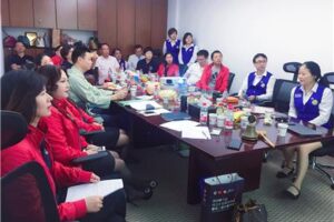 Main Meeting Service team: Hold the third regular meeting of 2017-2018