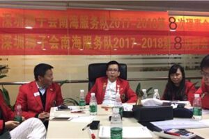 South China Sea Service Team: held the eighth regular meeting and nomination meeting of 2017-2018