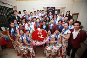 Oriental Rose Service team: The inaugural ceremony of the 2018-2019 election was held smoothly