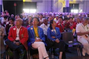 Annual meeting closing: We serve to build harmony
