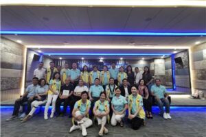 The first regular meeting and changing ceremony of The 2019-2020 Stamp Club of Shenzhen Lions Club was held successfully