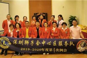 Central District Service Team: Held the fifth regular meeting of 2019-2020