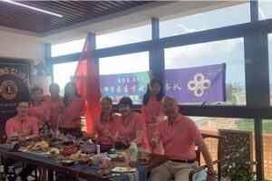 Oriental Rose Service Team: held the 11th regular meeting of 2020-2021