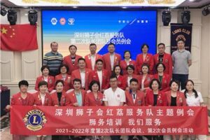 Red Li Service Team: Hold the second team meeting and regular meeting of 2021-2022