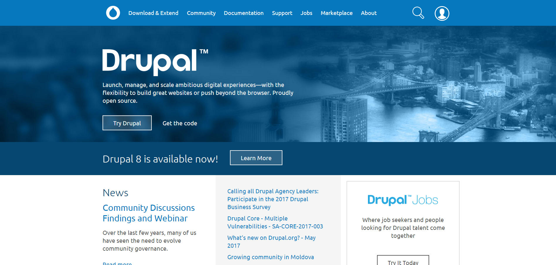 Drupal 基于 PHP 的内容管理系统 程序源码 图1张
