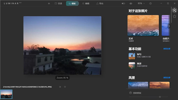 Luminar AI绿色便携版 软件工具 图1张